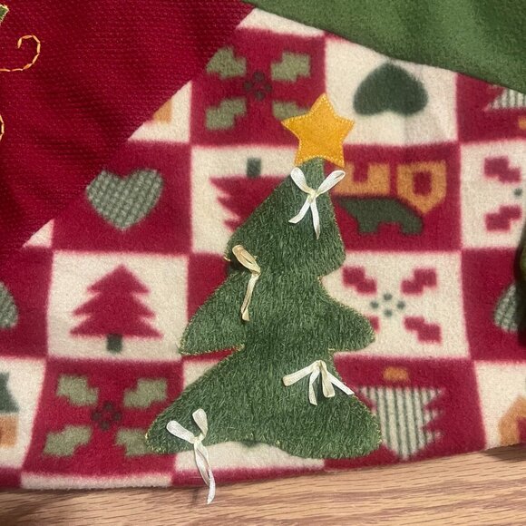 Vintage Fleece Christmas Sweater Medium - Picture 12 of 12